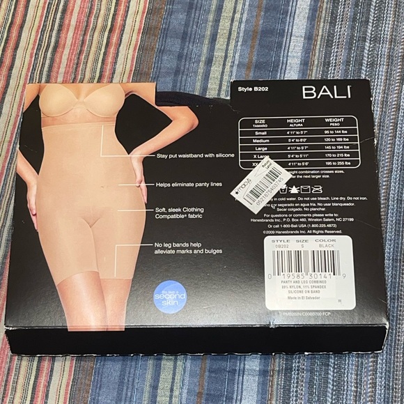 Bali Invisibles Firm Control High Waist Thigh Shaper EUC - Picture 2 of 6